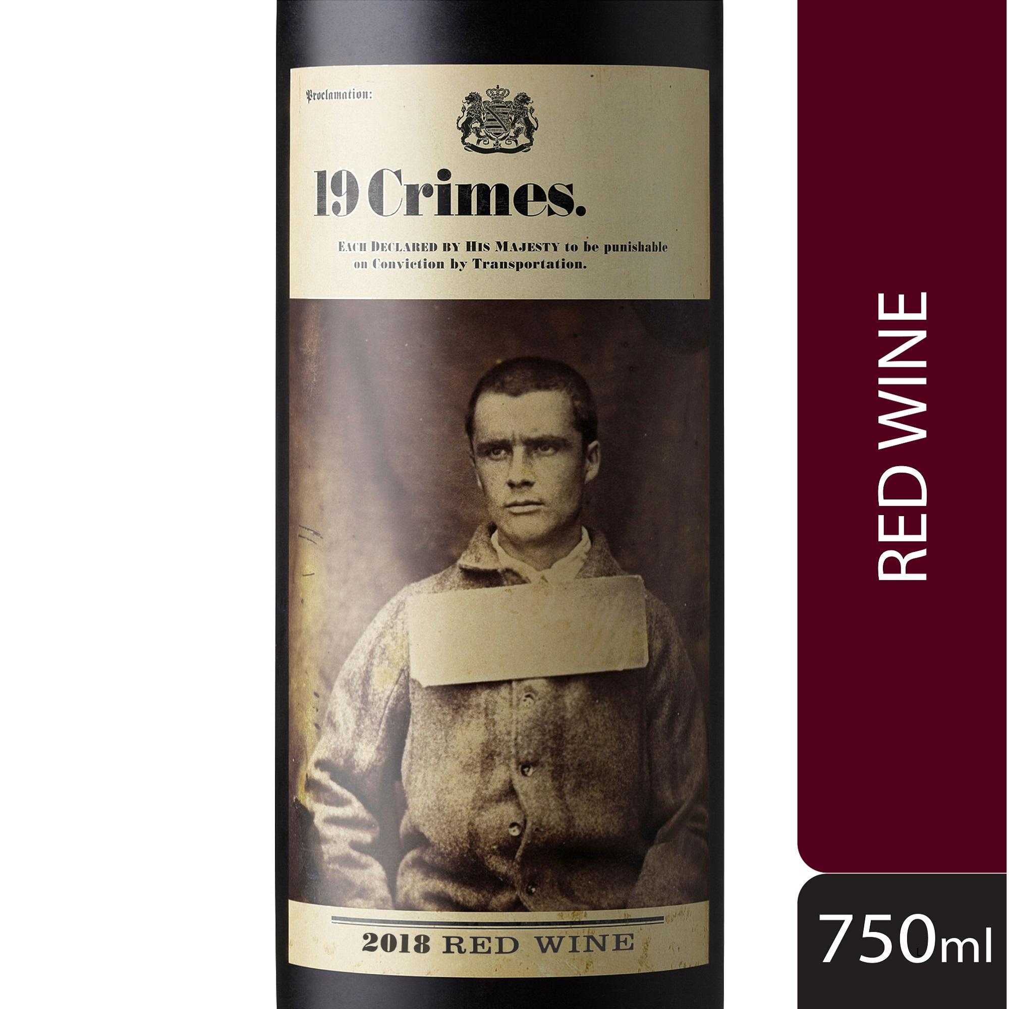 19 CRIMES RED WINE