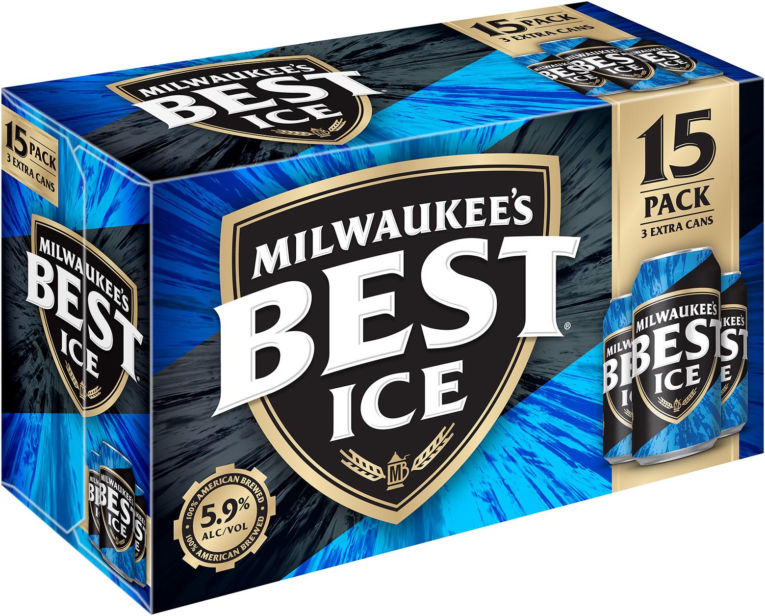 MILWAKEE BEST ICE 15PK