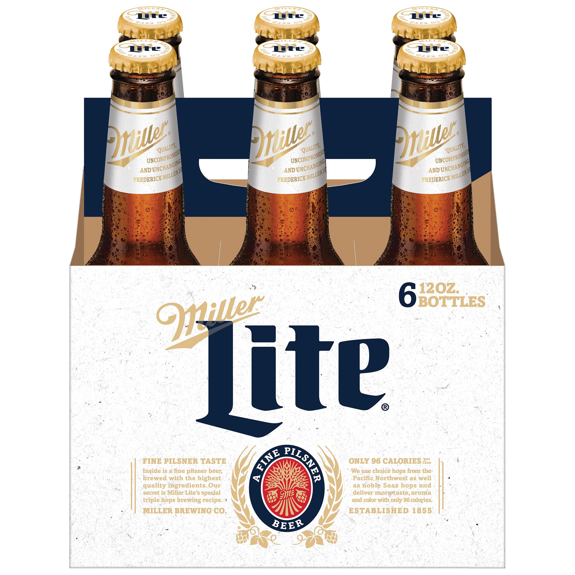 MILLER LITE 6-PK BTL