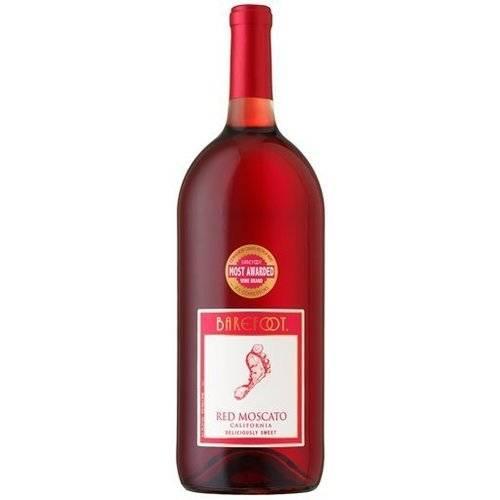 BAREFOOT RED MOSCATO