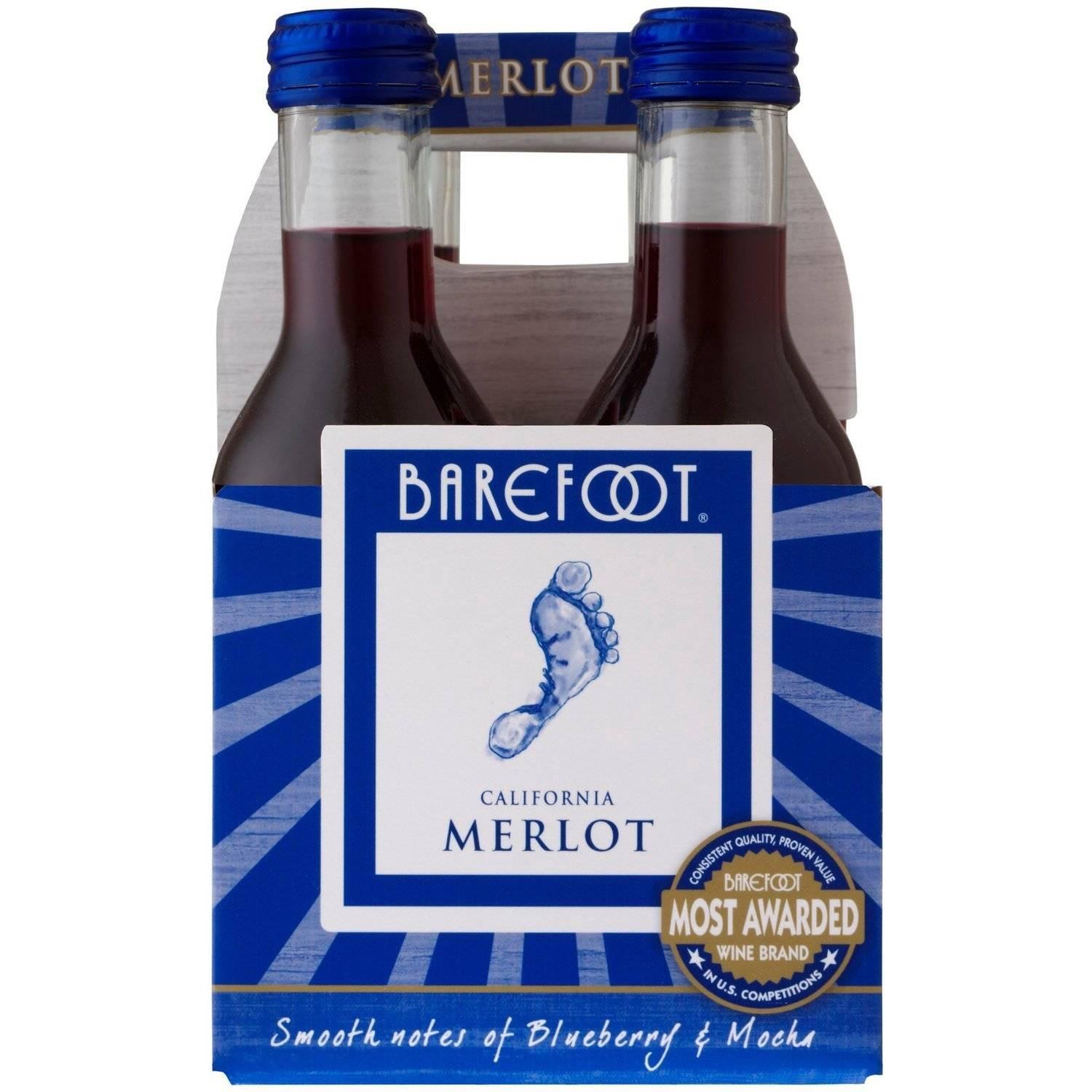BAREFOOT MERLOT 4-PACK