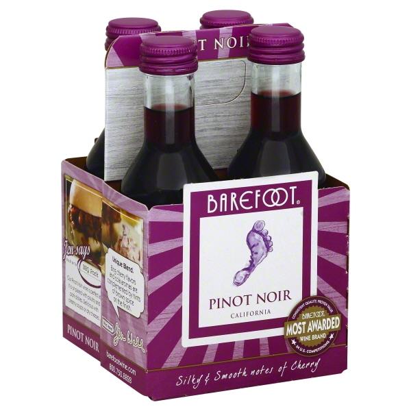 BAREFOOT PINOT NOIR 4-PACK