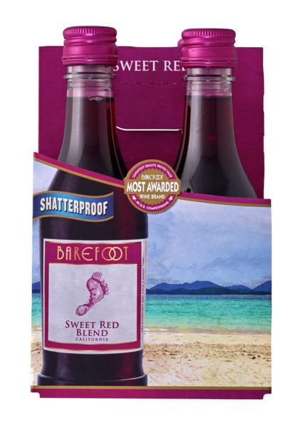 BAREFOOT SWEET RED 4-PACK