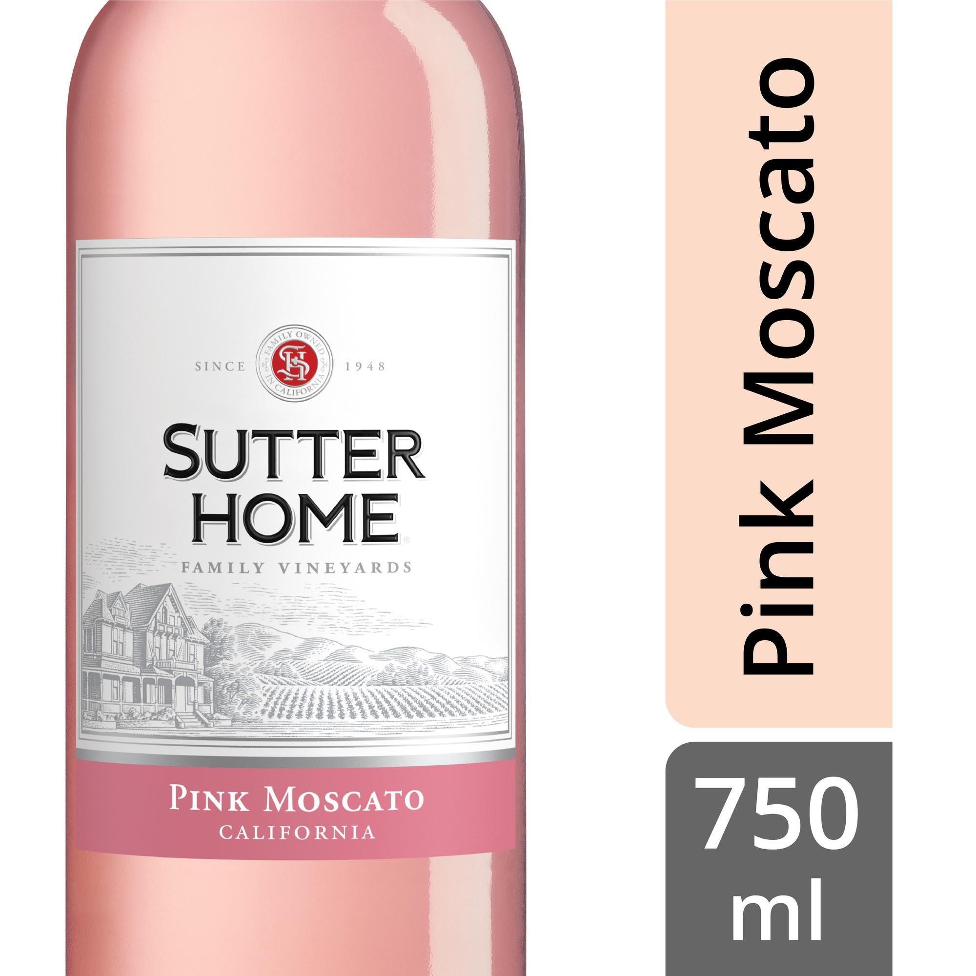 SUTTER HOME PINK MOSCATO