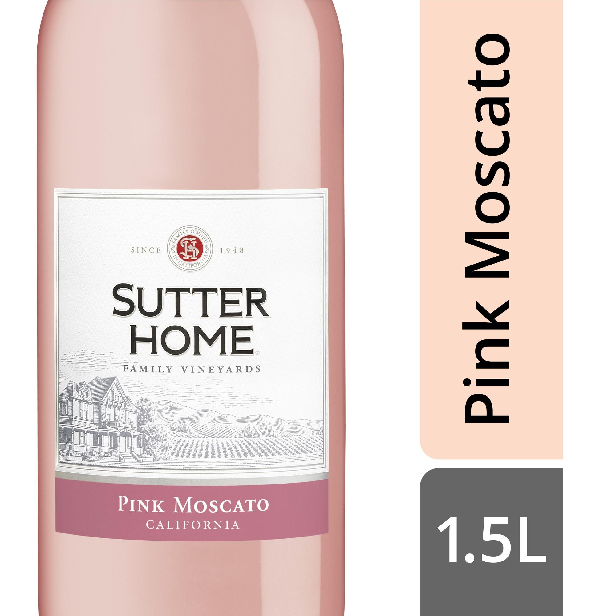 SUTTER HOME PINK MOSCATO