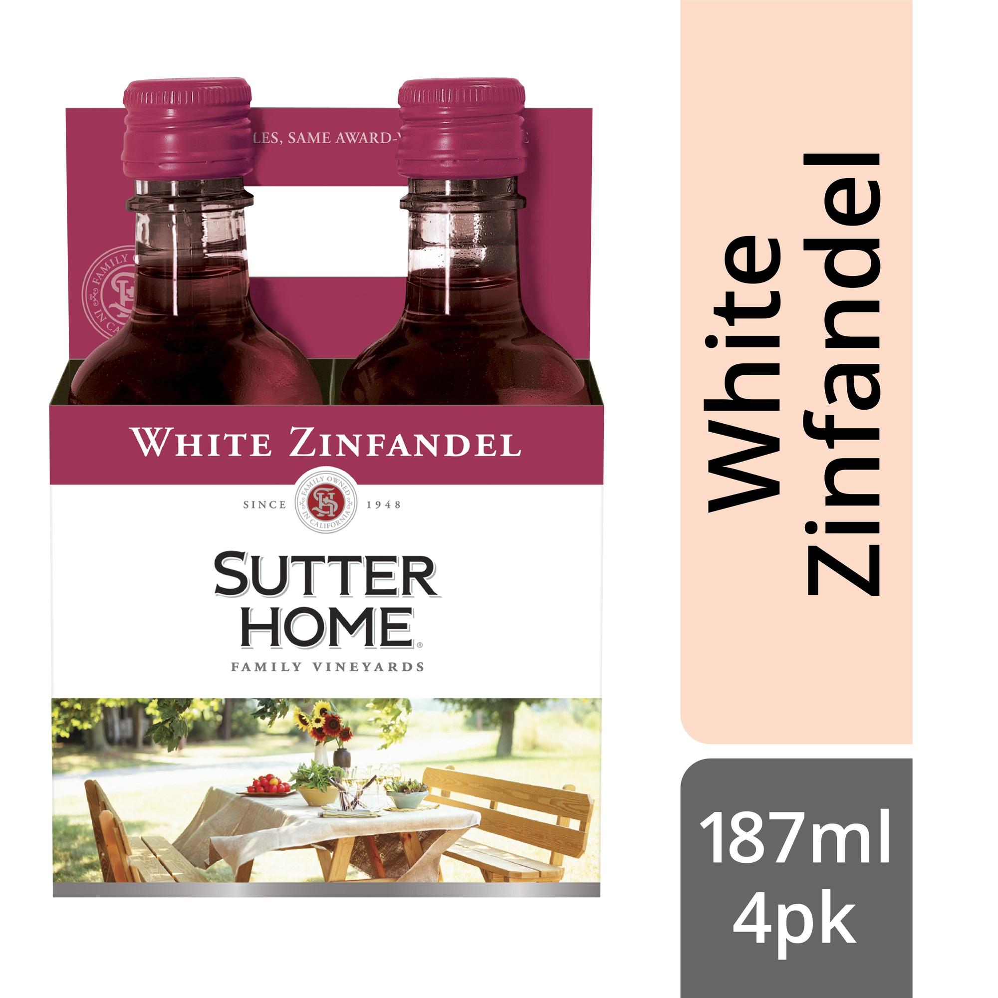 SUTTER HOME WHITE ZINFANDEL