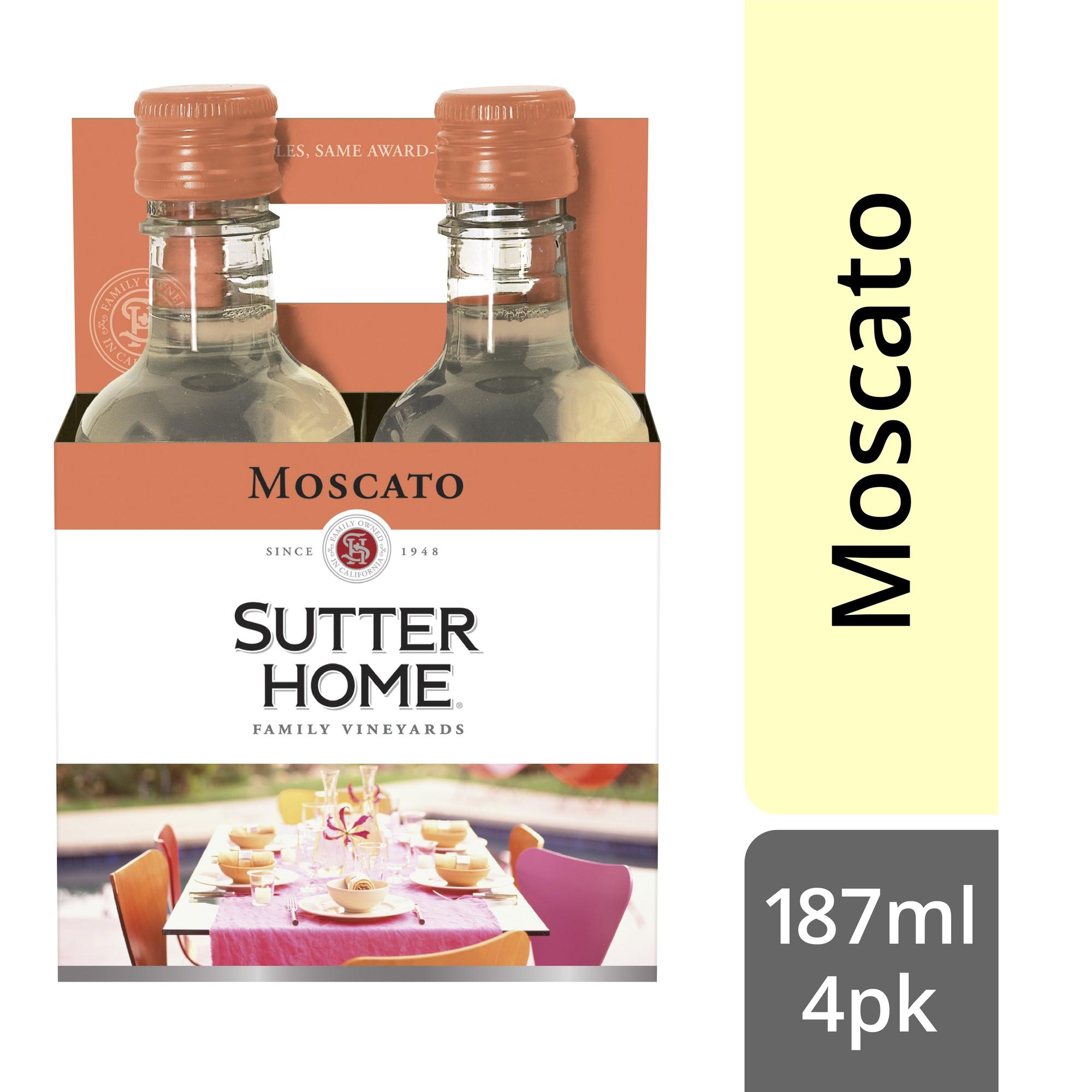 SUTTER HOME MOSCATO 4-PACK