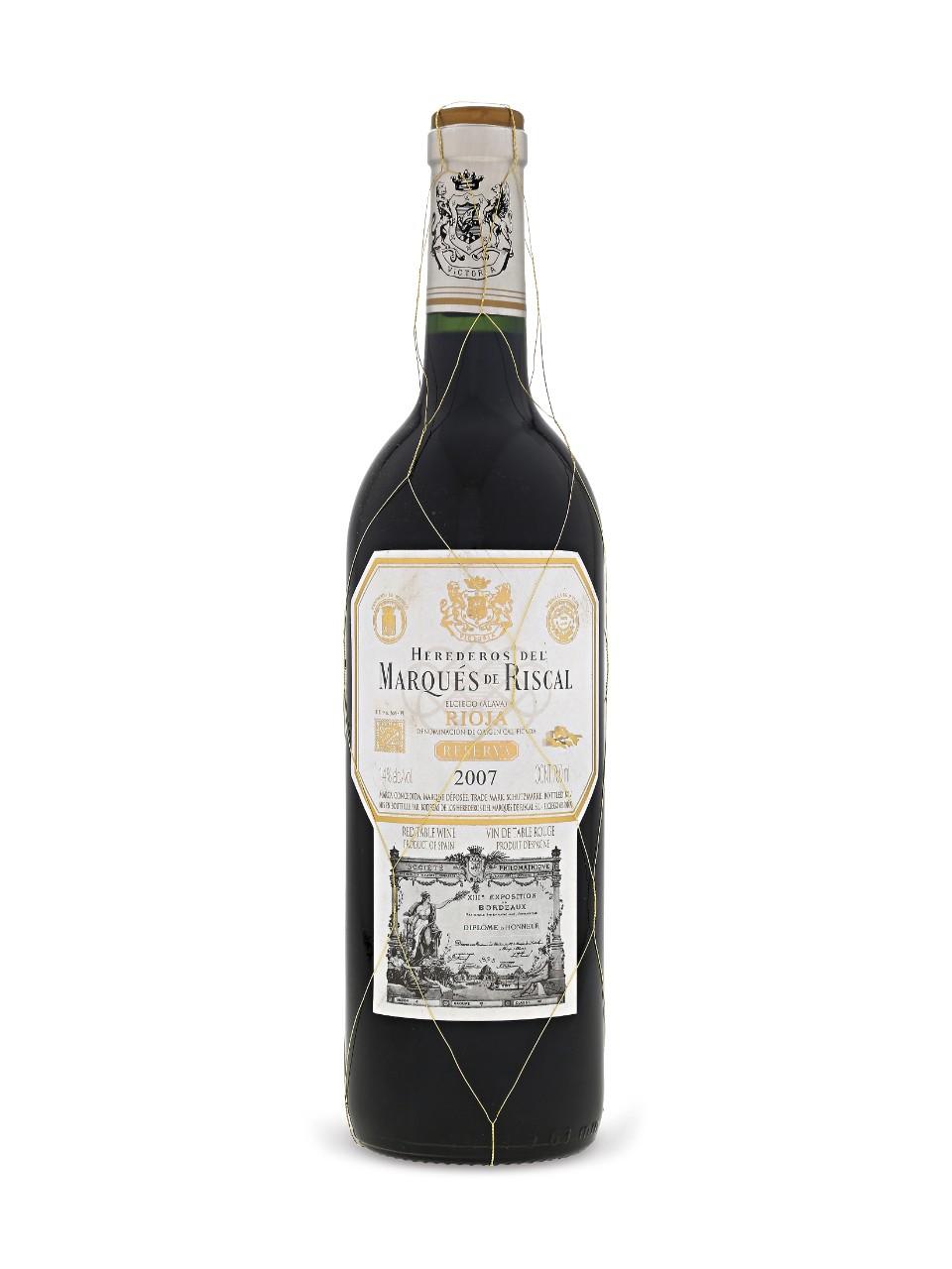 MARQUES DE RISCAL RIOJA RESERVE 2019