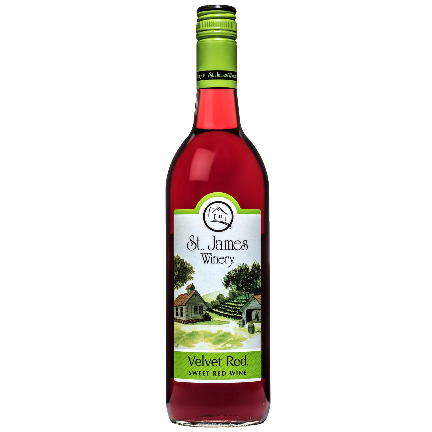 ST.JAMES VELVET RED