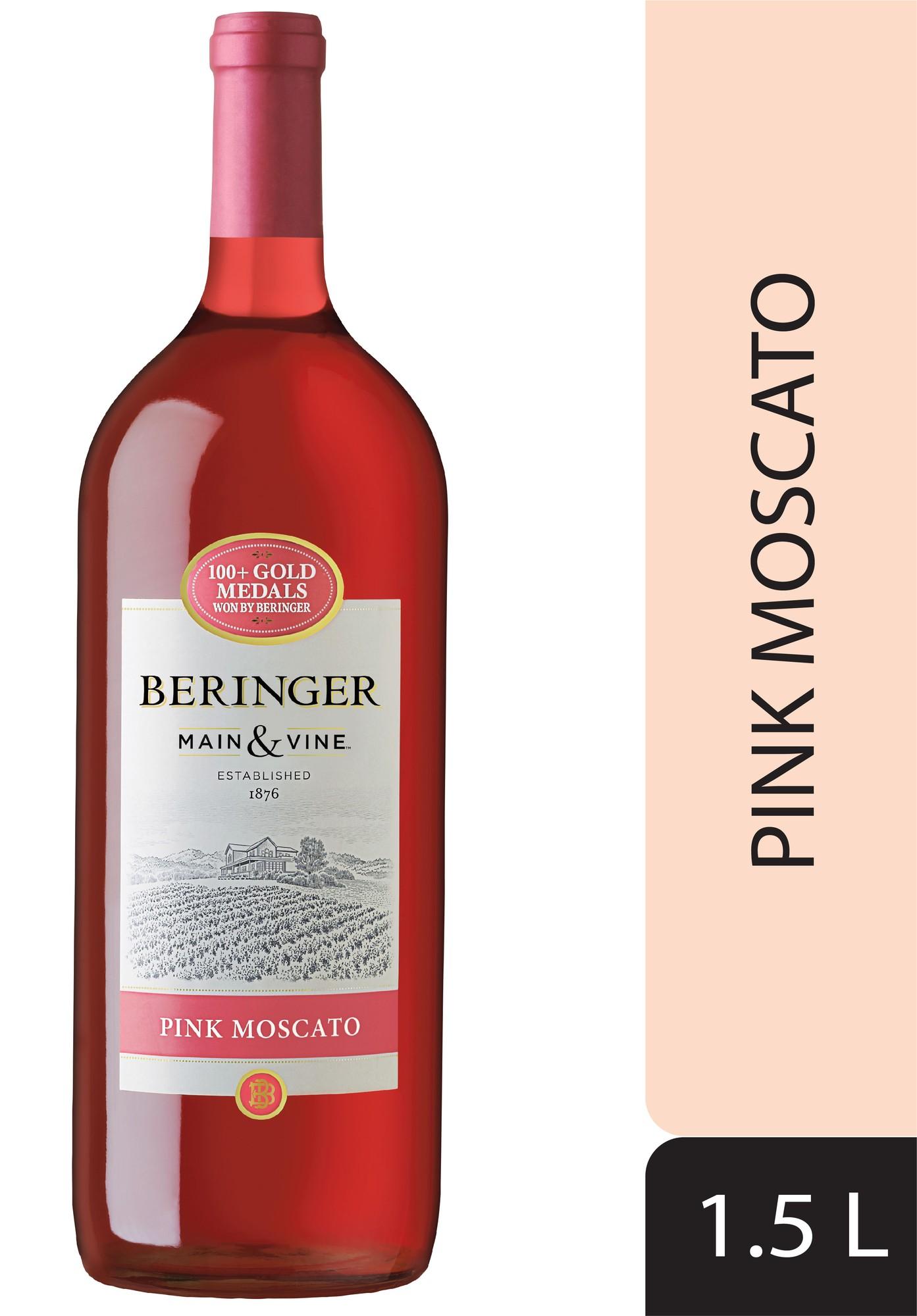 BERINGER MAIN&VINE PINK MOSCATO