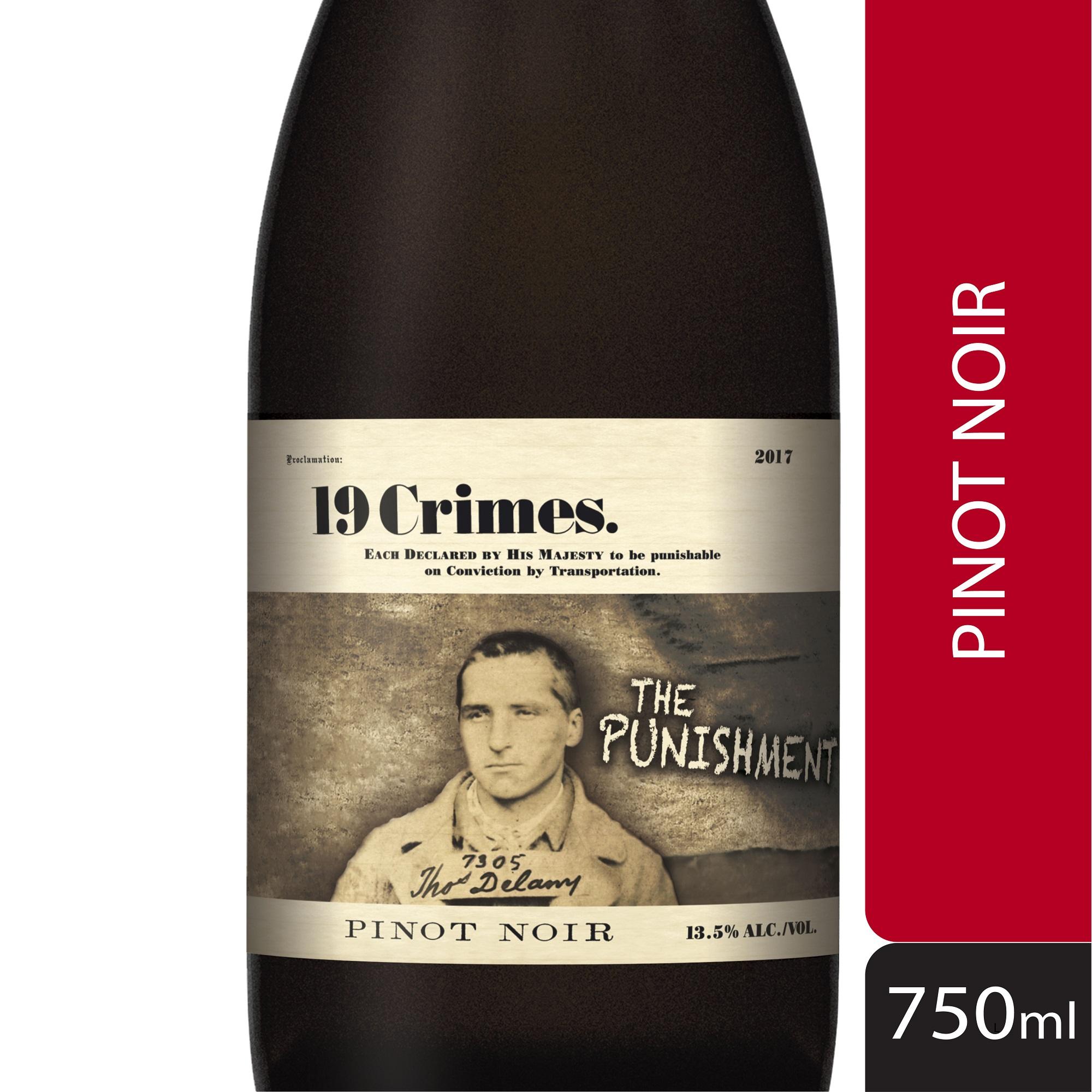 19 CRIMES THE PUNISHMENT PINOT NOIR