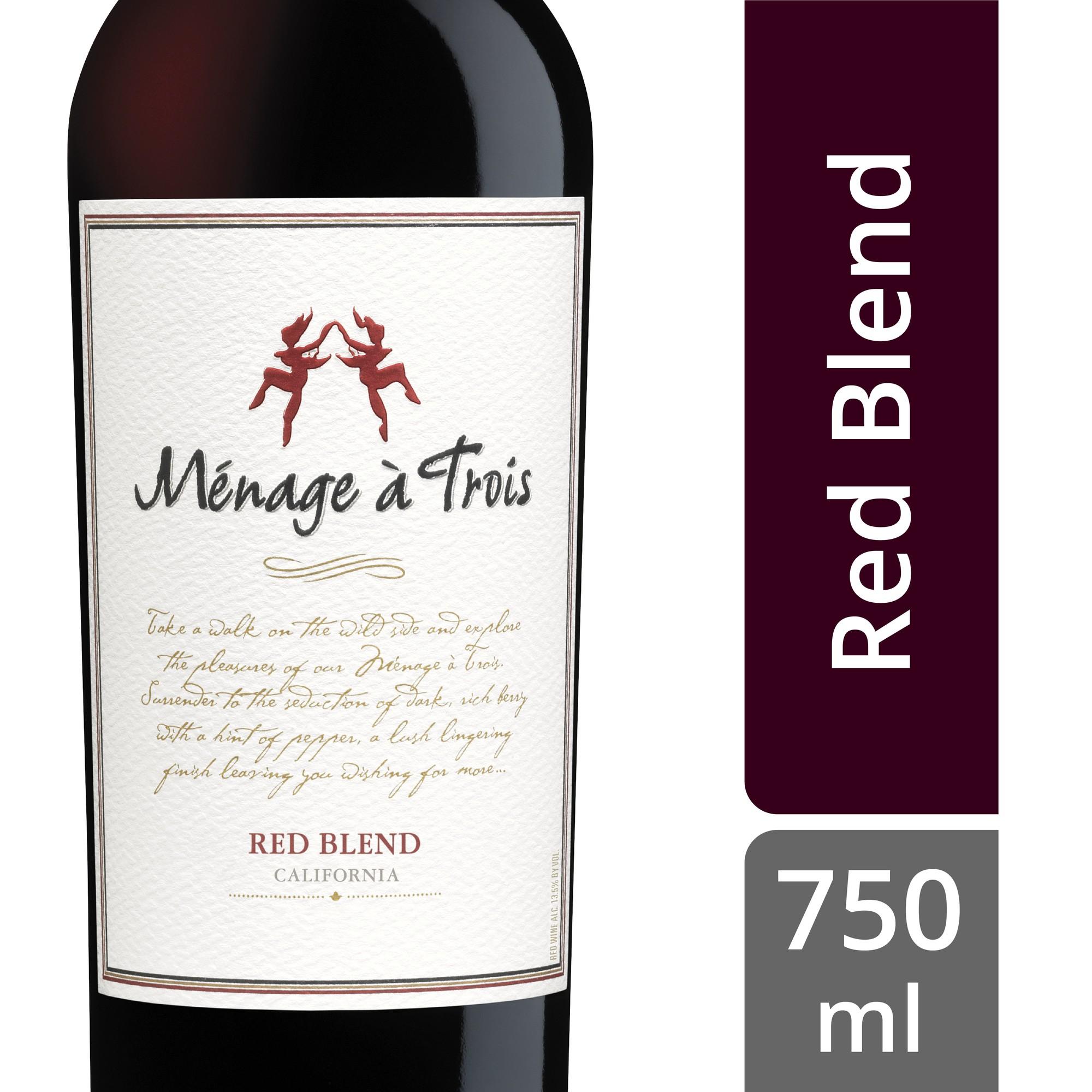 MENAGE A TROIS RED BLEND