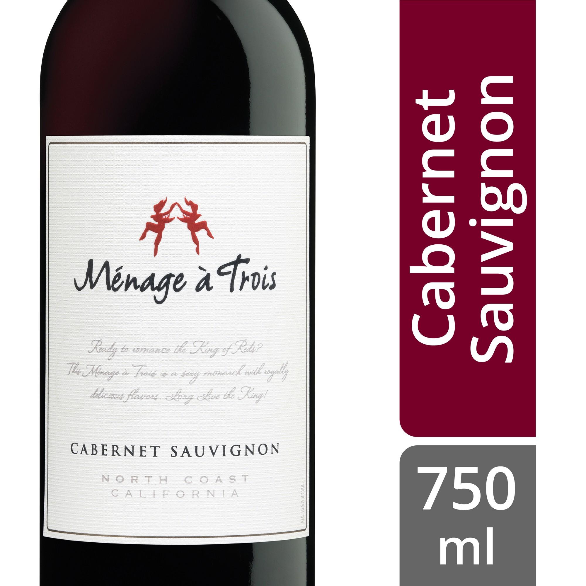 MENAGE A TROIS CABERNET SAUVIGNON