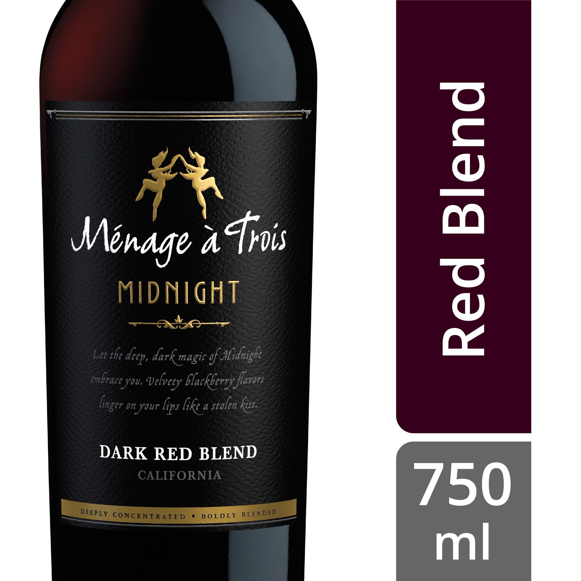 MENAGE A TROIS MIDNIGHT DARK RED BLEND