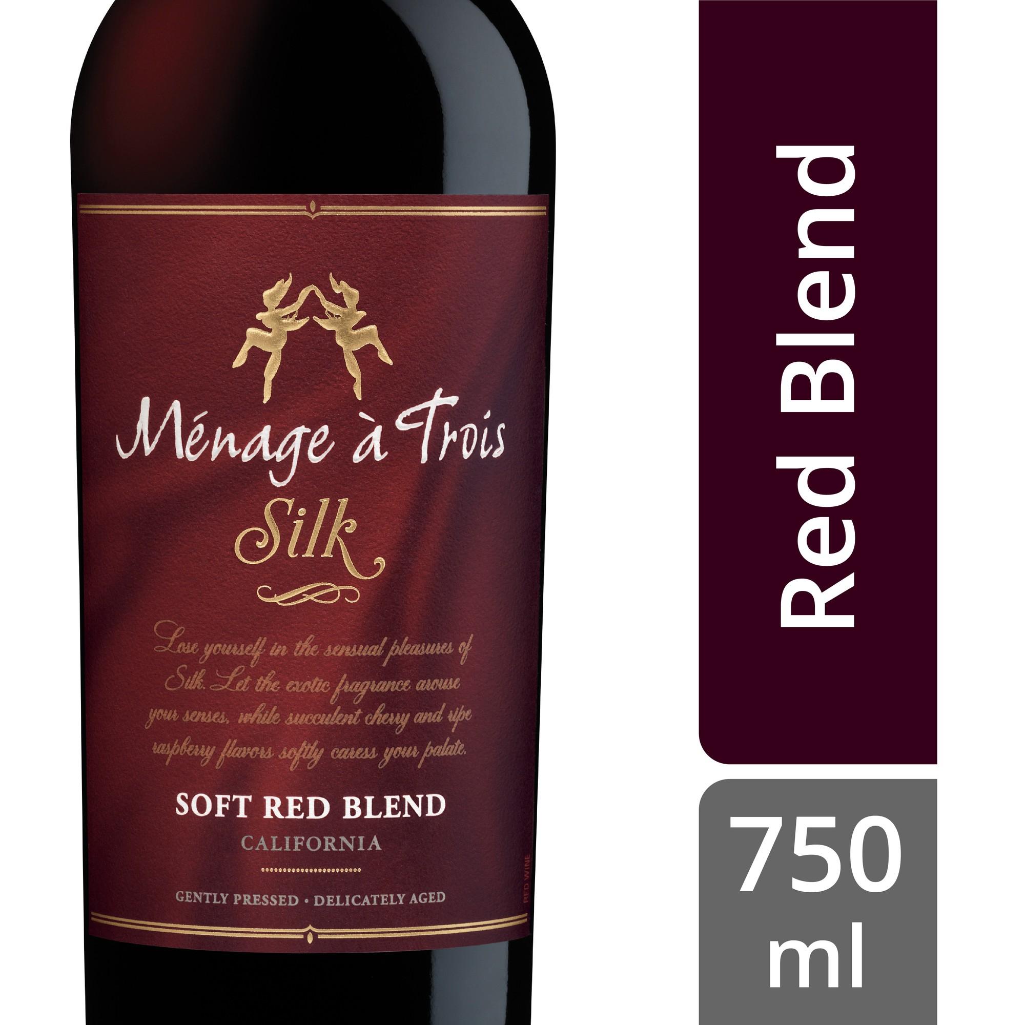 MENAGE A TROIS SILK SOFT RED BLEND