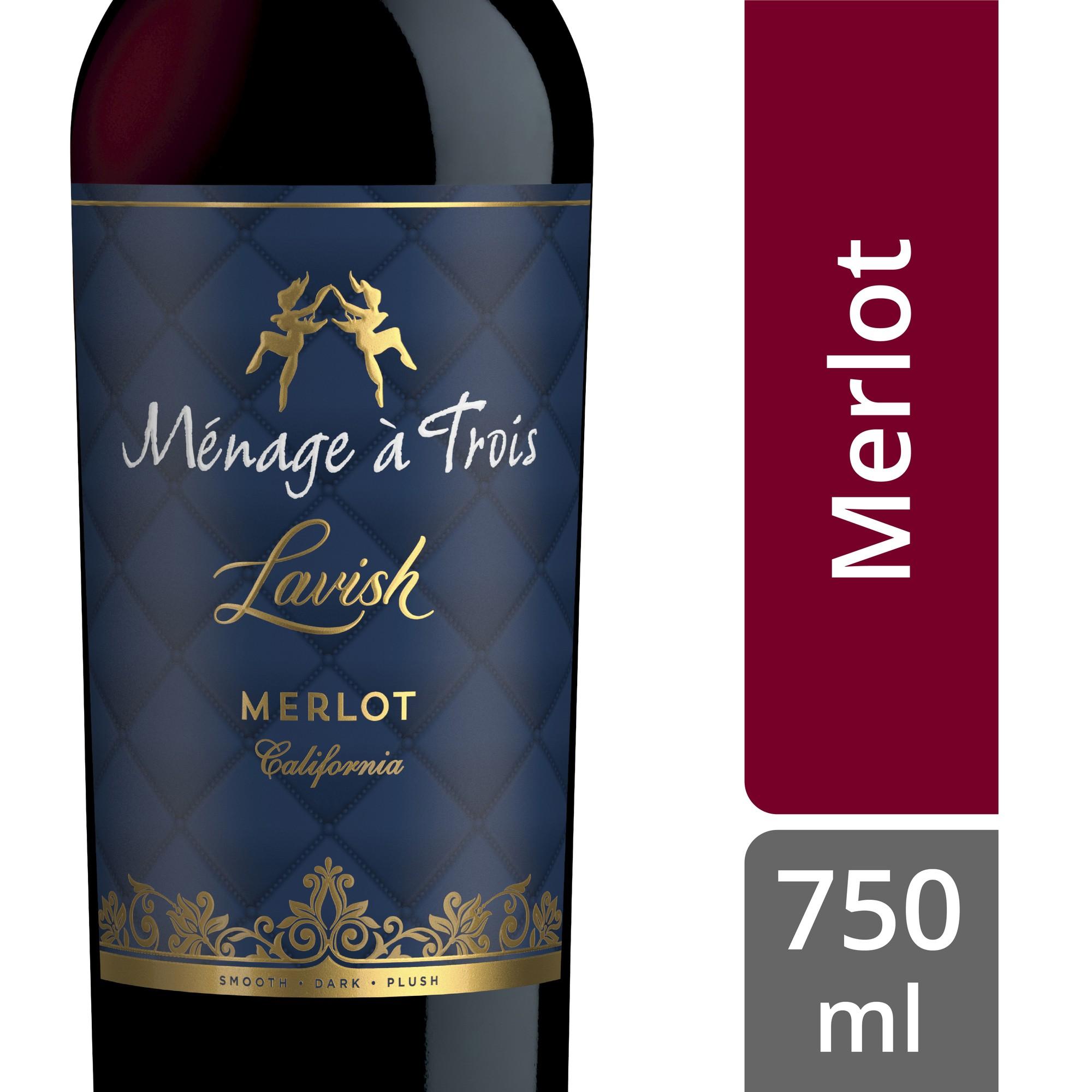 MENAGE A TROIS LAVISH MERLOT