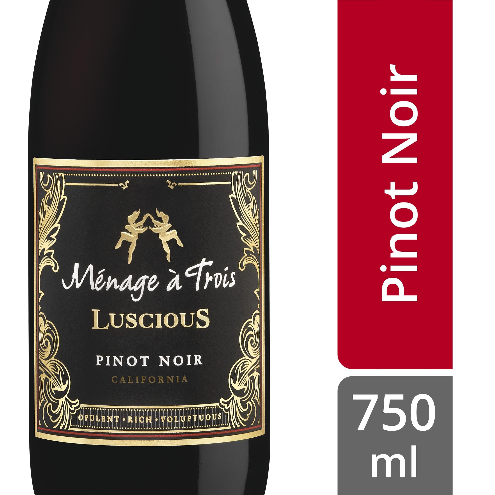 MENAGE A TROIS LUSCIOUS PINOT NOIR