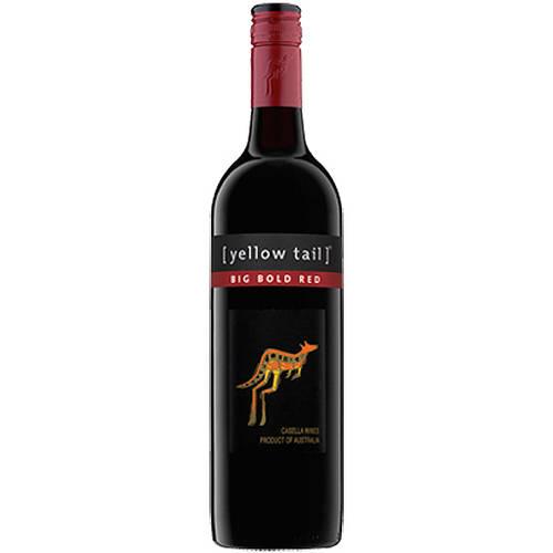 YELLOW TAIL BIG BOLD RED