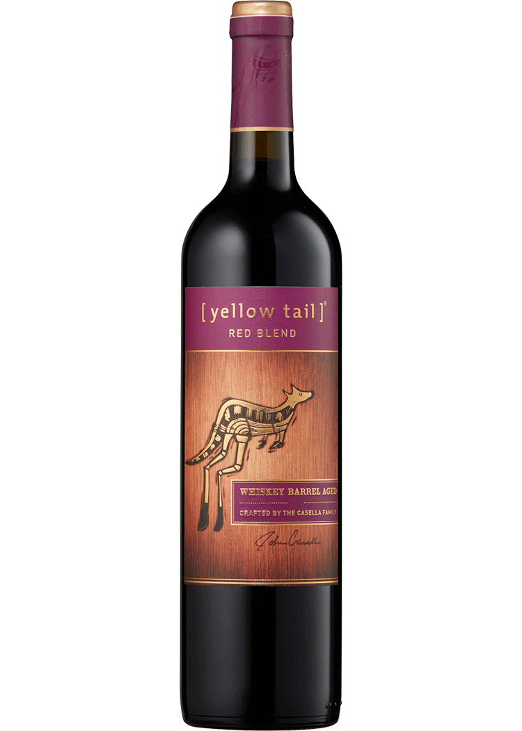 YELLOW TAIL RED BLEND WHISKEY BARREL