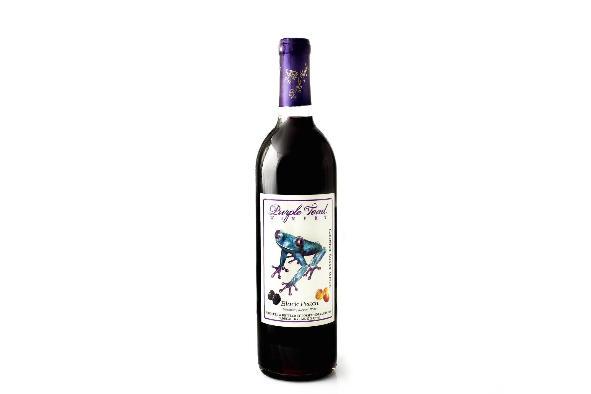 PURPLE TOAD BLACK PEACH