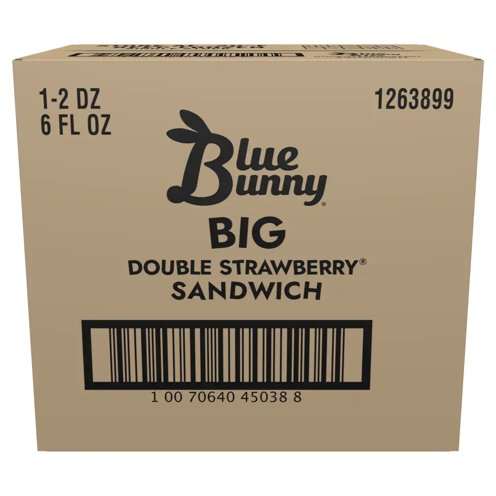 Blue Bunny Double Strawberry SW