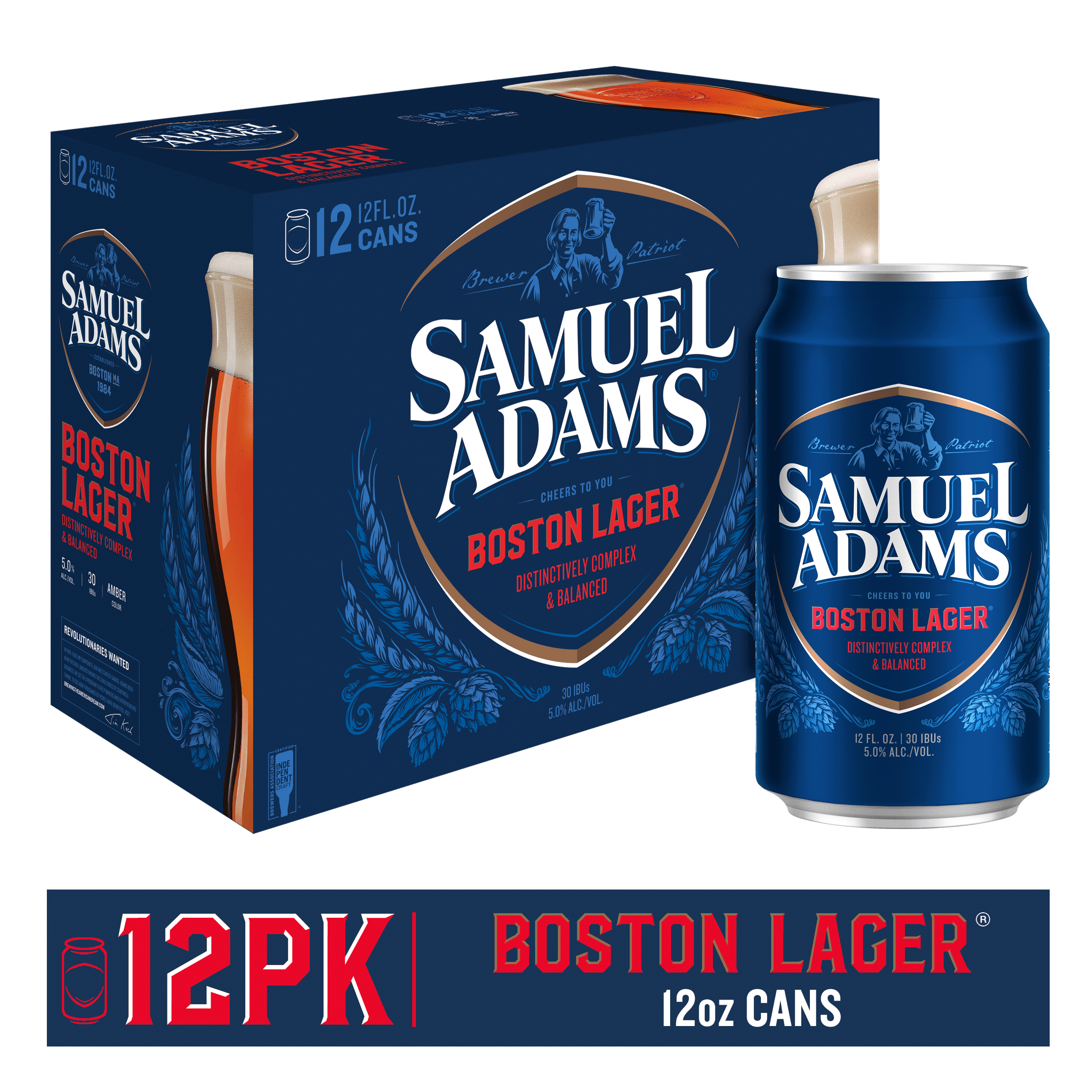 SAMUEL ADAMS BOURBON LAGER 12-PACK