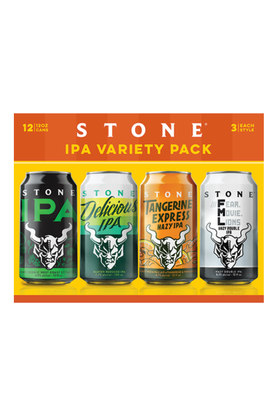 STONE HAZY VARIETY 12-PK CANS