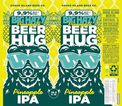BEER HUG PINEAPPLE