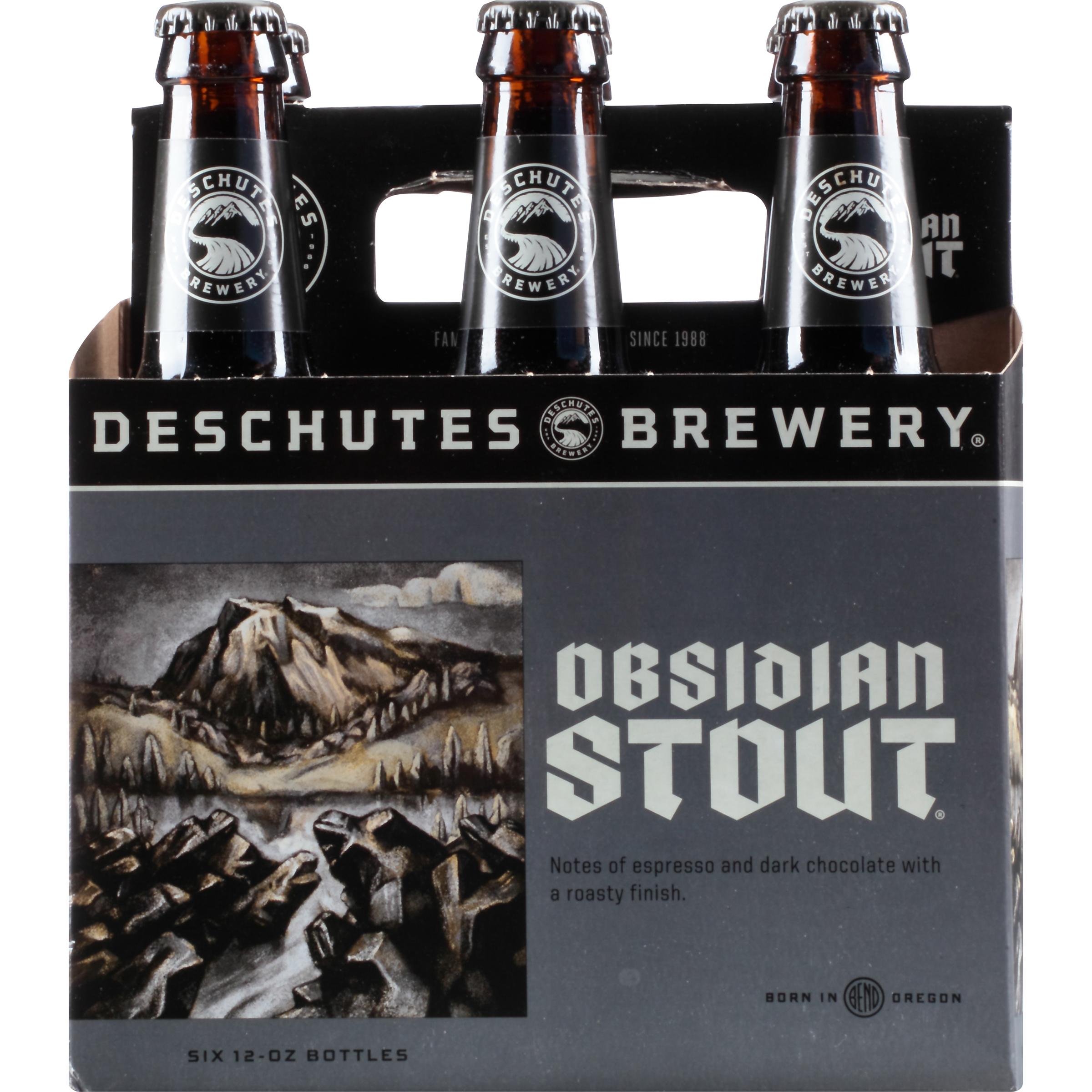 DESCHUTES OBSIDIAN STOUT 6-PK BTL
